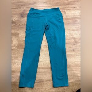 Skechers Teal Athletic Leggings – Size Large
